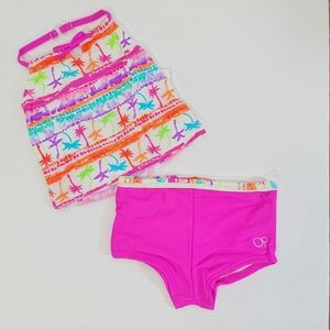 Baby Swimsuit 2 Piece Pink Color Size 24